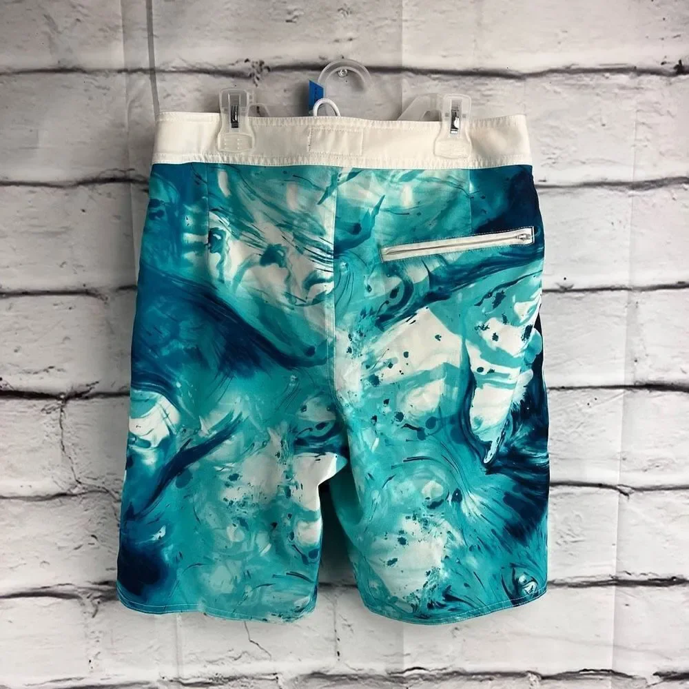 American Eagle‎ splash print swim trunks shorts